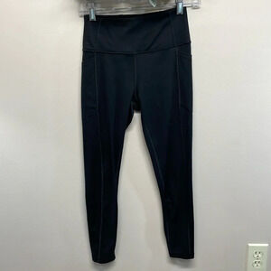 NWOT Victoria’s Secret VS Essential High Rise Pocket Leggings Black 4